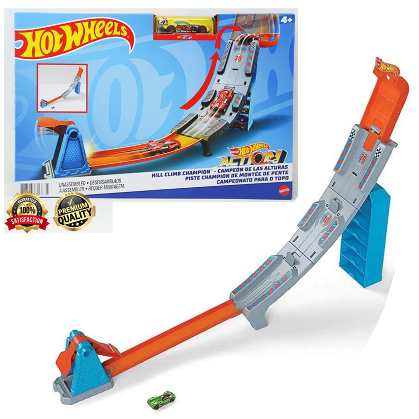Hot Wheels Pista HotWheels Hill Escalada Campeão De Rodas Quentes ...