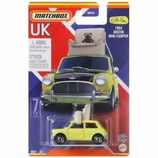 Matchbox Sr . Bean Uk 1964 Austin Mini Cooper Cadeira Rara