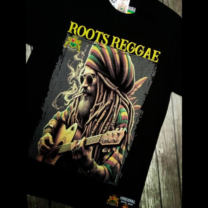 Camiseta Raízes Reggae Rasta Vestuário Original javamaika | Shopee Brasil