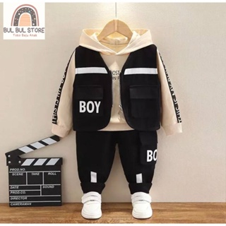 Ternos Para Meninos De 1-5 Anos De Idade Casaco MOTIF 3 Em 1 Roupas E Calças Crianças Casacos