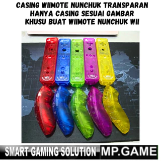 Estojo Wiimote Nunchuk WII Transparente Apenas De Boa Qualidade