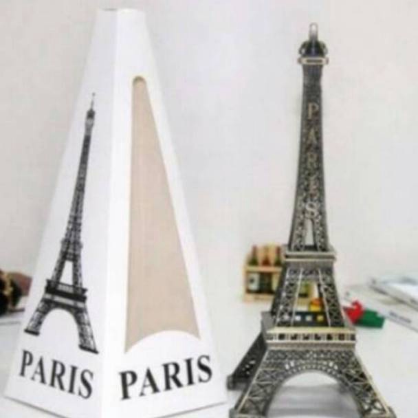 Miniature en Étain DELLA TORRE Eiffel Paris Métal Hauteur 80 CM