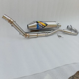Tubo Silenciador De escape fmf.f4 completo NXR bros 125 150 160 XTZ 125 XL 125 XLR 125 Sistema