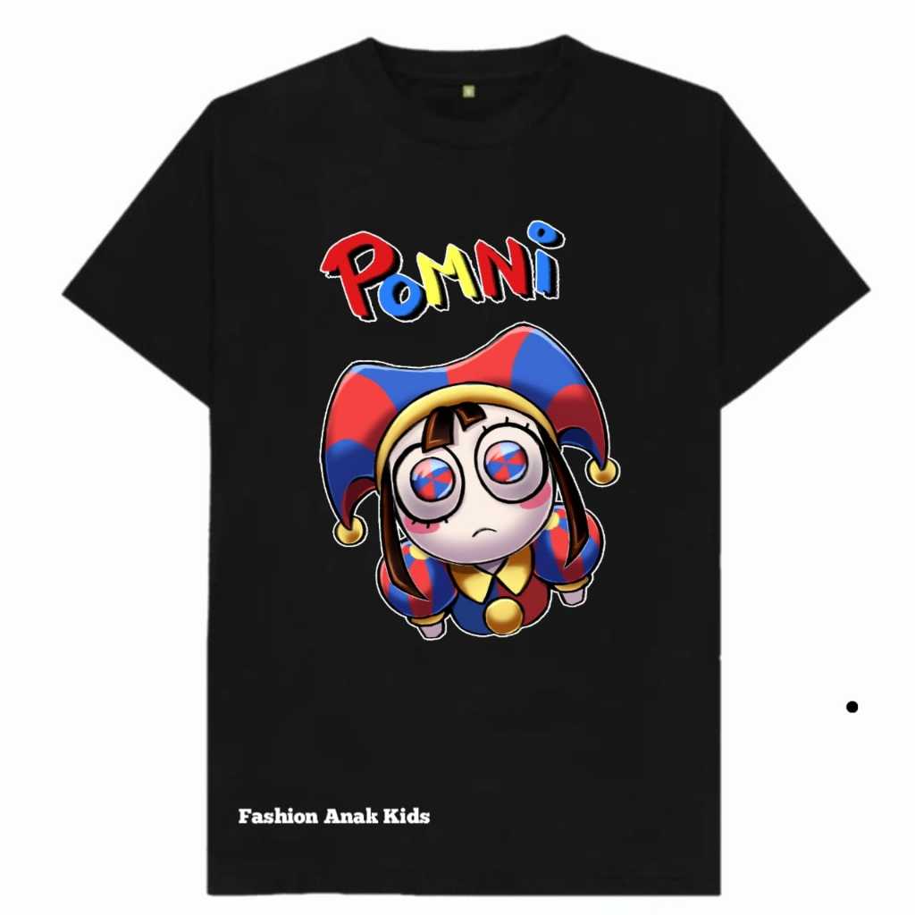 Pomni Cute Amazing Digital Circus Camiseta Infantil 3 Roupas De Circo Nome  Gratuito