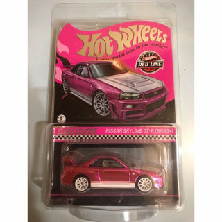 Hot Wheels Rodas Quentes Rlc Nissan Skyline Gt R Bnr Pink Hotwheels