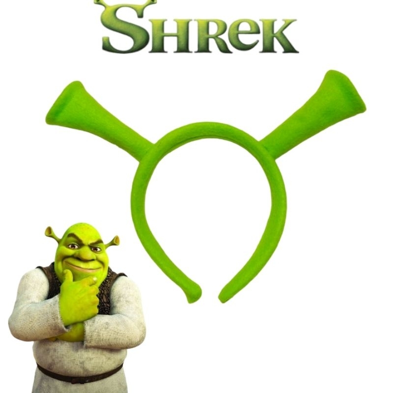 Shrek Faixas De Cabeça De Caracteres Verdes Orelhas Fiona Cosplay ...