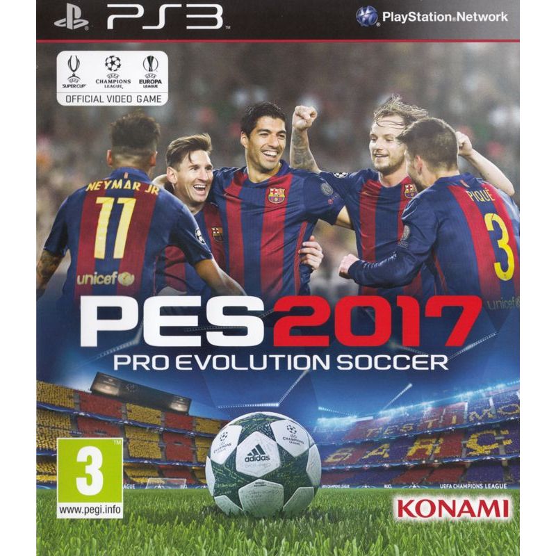 Pes 2017 PS3 PKG HAN HEN CFW Dew | Shopee Brasil
