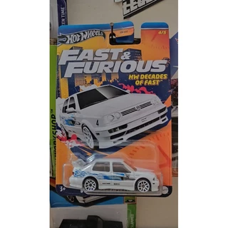 hot Wheels PUTIH Volkswagen Jetta MK3 White Cool HW Rodas Quentes Danak Medan Décadas Rápidas E Furiosas De Rápido