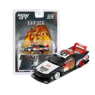 MINI GT LB-Super Silhueta Nissan SILVIA (S15) " GARUDA " x MIZU Diecast