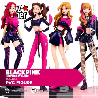 Yg Selecione Figura Em PVC Blackpink (Inspirado Por BLINK) (SET)