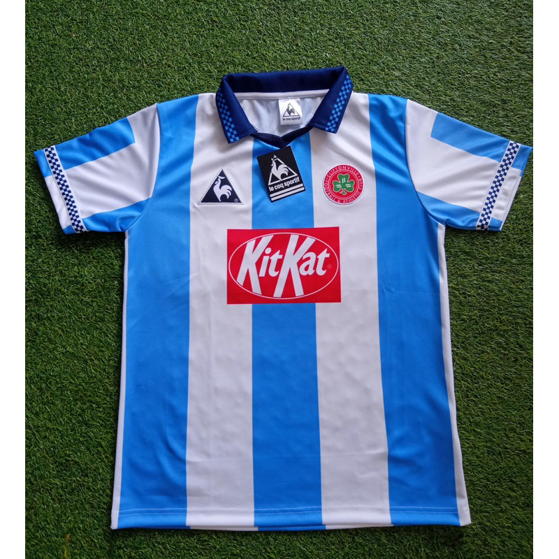 Camisa Clássica Retrô Cliftonville KitKat/blockcore/Vintage/Skena