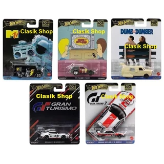 Hot Wheels Rodas Quentes Premium Pop READY Cultura Gran Turismo 7 Nissan Skyline GT-R BNR34 Nismo GT3 Mudo E Dumber