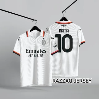 Jersey AC MILAN AWAY 2024/2025 FULL PRINTING Nome E Número De Retorno Gratuitos