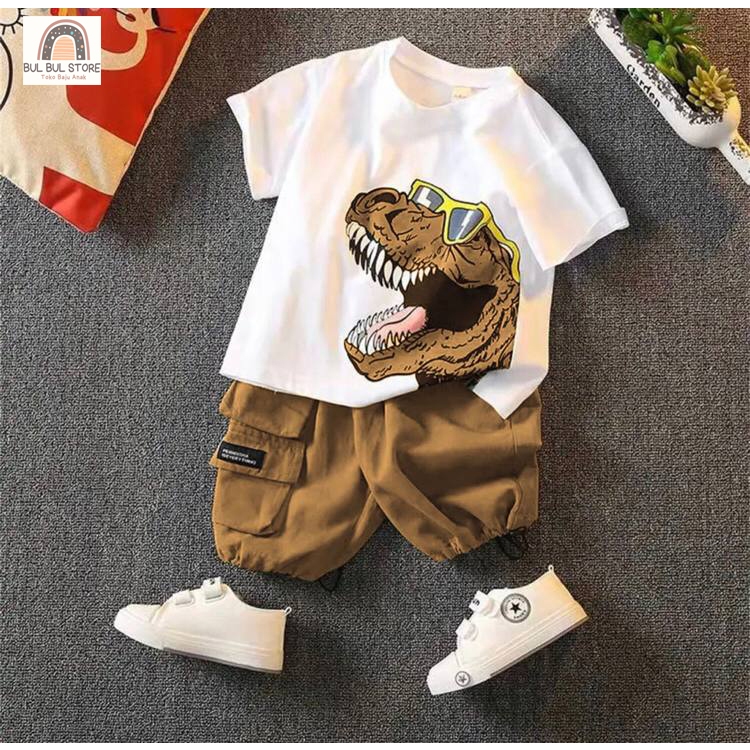 Roupas Para Meninos 1-5 Anos TIREX MOTIF Crianças