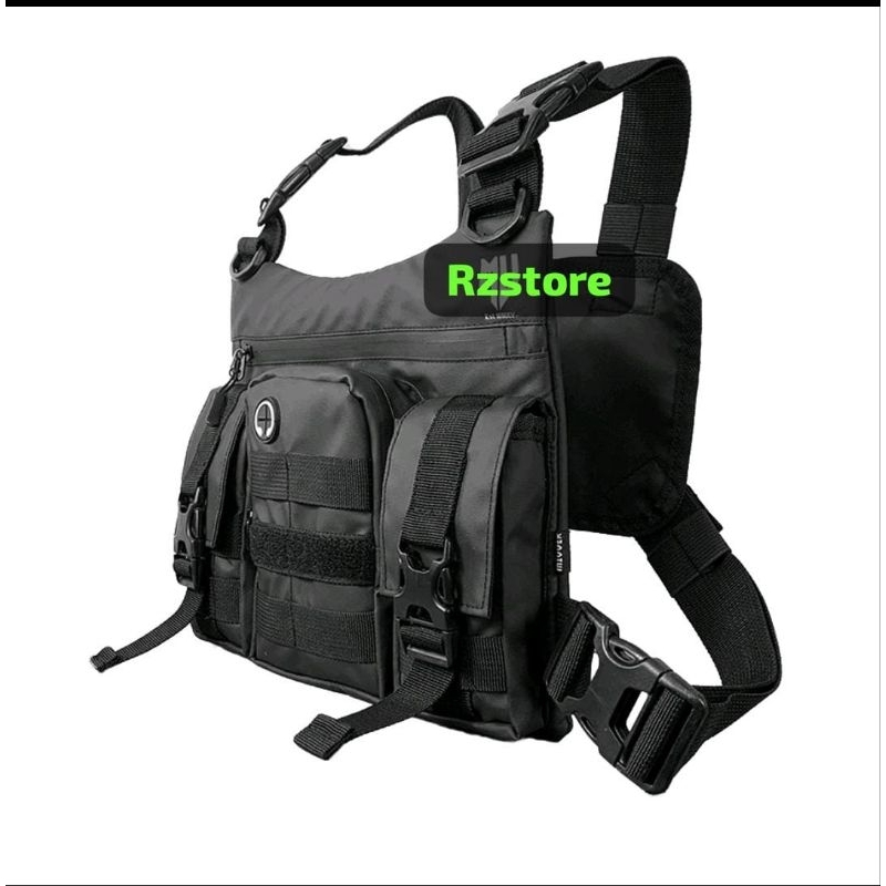 Colete Para Sacos De Peito Homens À Prova D'água ChestBag