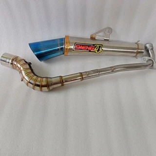 Escapamento escape completo Biz pop 110i 125/Exhaust Canister Cotovelo Grande 1set daeng Fúria 125 xrm 110 125 Onda RS 125 Traço 125 i Sistema