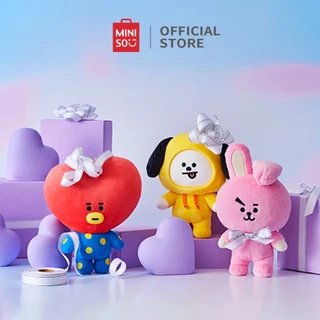 Miniso x BT21 Coleção Boneca De Pelúcia Fofa 9 Polegadas Estilo Rico Em Presente