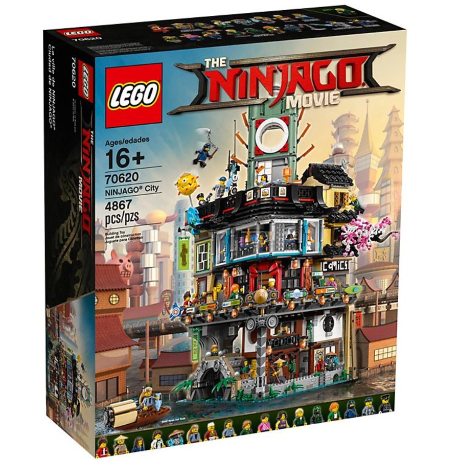 Lego 70620 Bloco De Brinquedos Da Cidade De NINJAGO