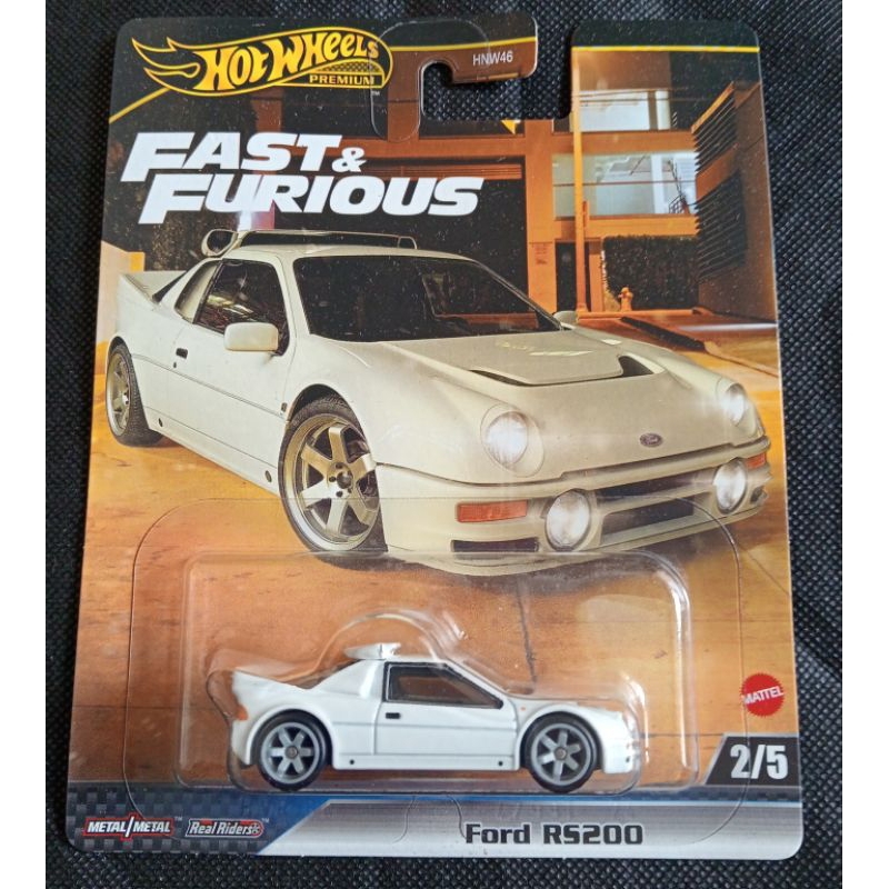 Hot WHEELS Rodas Quentes Rápidas Furiosas FORD RS200
