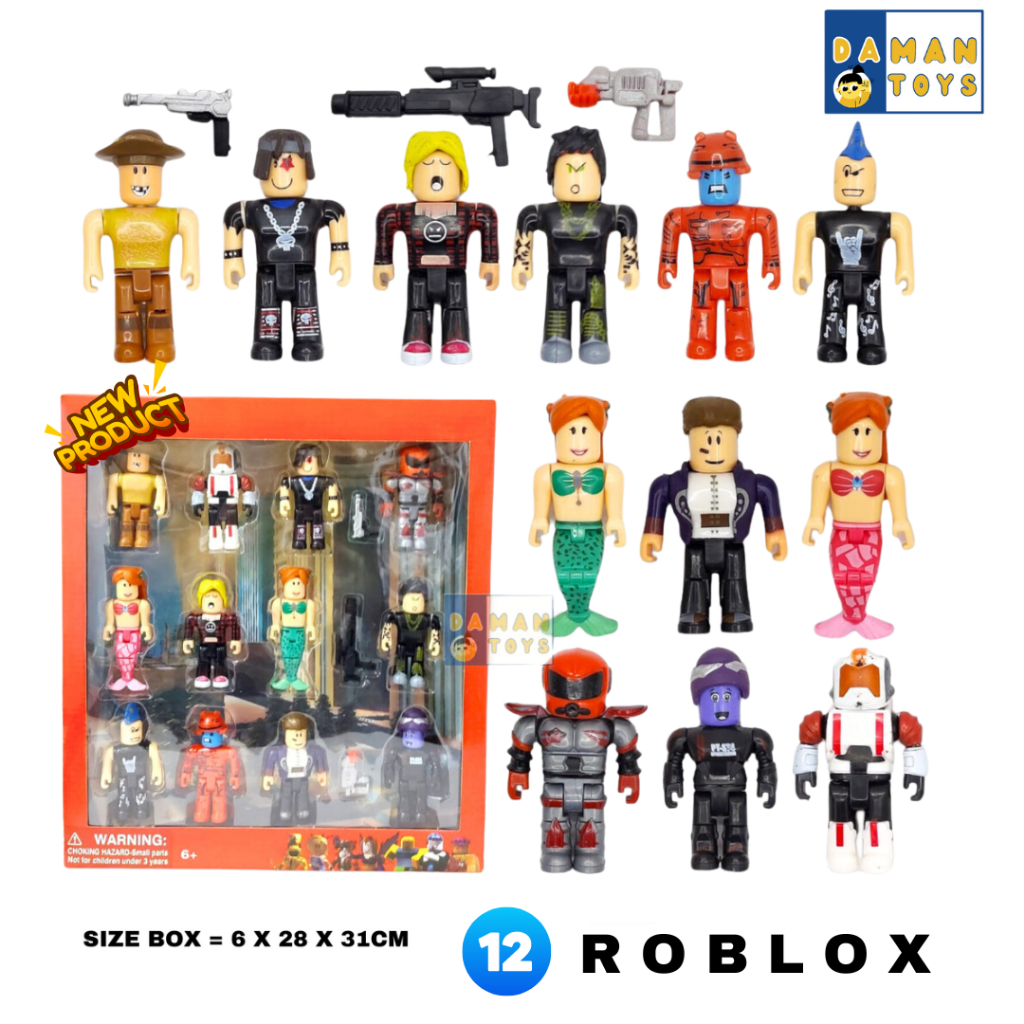 Robloxs Figura Brinquedos Roblox 12 Figuras Comandos Estrelatopper ...