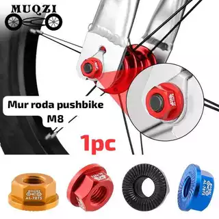 Porca Muqzi Eixo M8 Pushbike Balance Bike Bicicleta Infantil Liga De Alumínio