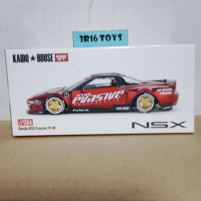 Mini Gt Honda Nsx Kaido Vermelho-Po