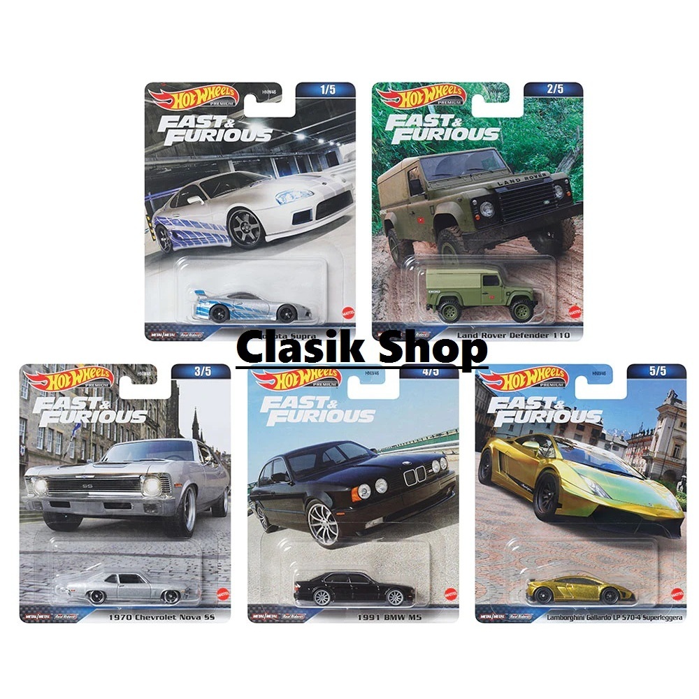 Hot Wheels Velozes E Furiosos Premium Mix D 2023 Toyota Supra