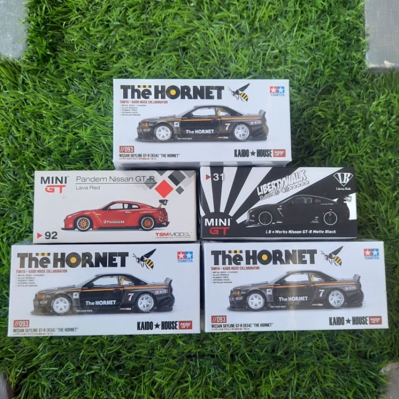Mini GT Kaido House Nissan Skyline-R R34 O Hornet Selado | Shopee