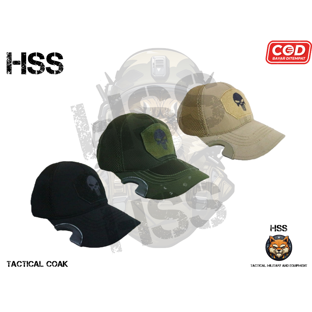 Chapéu Tático Do Justiceiro Coak | Shopee Brasil