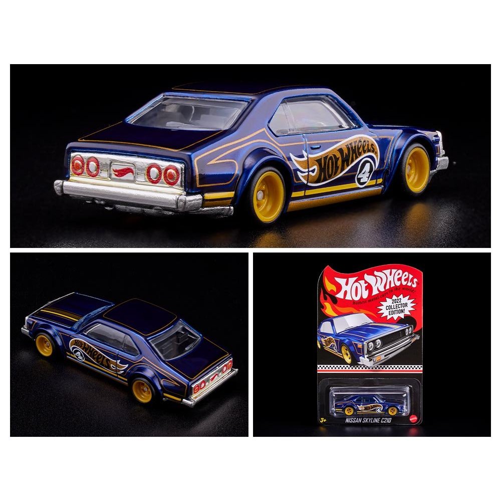 Edição De Colecionador Hot Wheels Nissan Skyline C210 Raro