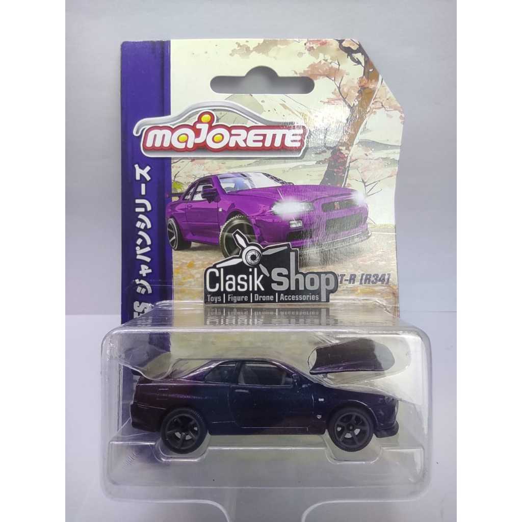 Majorette Japan Series Nisan Skyline GT-R (34) Chase Car Raro