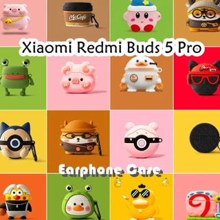 Melhor Variedade Para Xiaomi Redmi Buds 5 Pro Estojo De Desenho Animado Criativo Olho De Rã De Pato Silicone Macio Fone De Ouvido