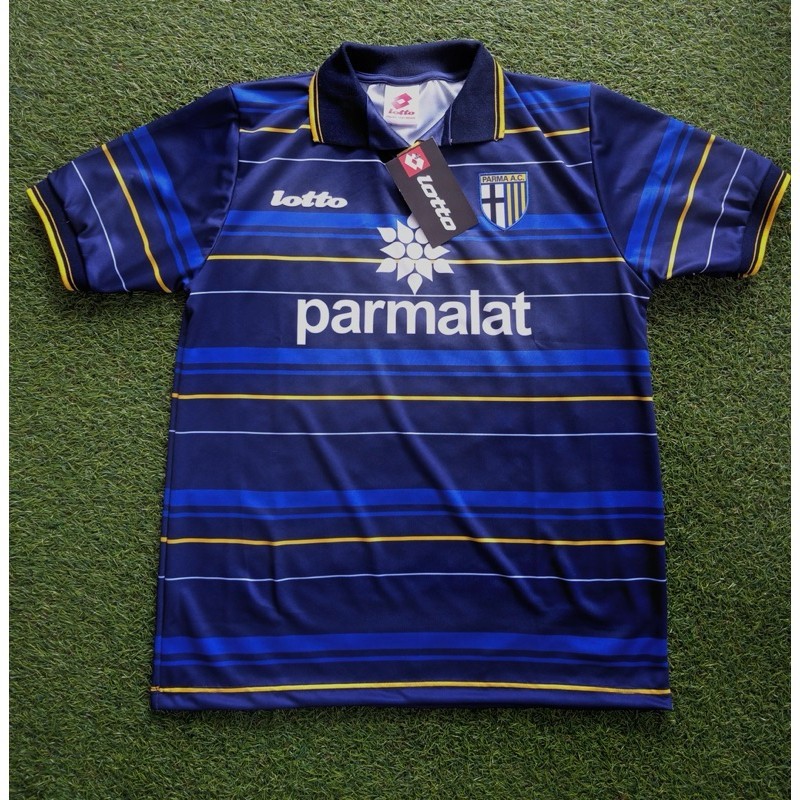 Retro Vintage Parm Uma Terceira Bola Jersey 98/99 Marinha