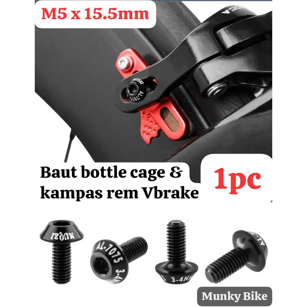 Muqzi Guarda-Chuva M5 x 15mm V Gaiola De Freio RB Seli Bike