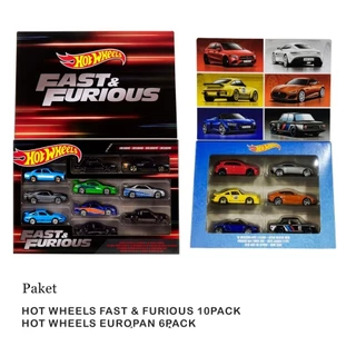 Hot Wheels Velozes E Furiosos 10pack Europan 6pack-Conjunto De Pacotes Salvar