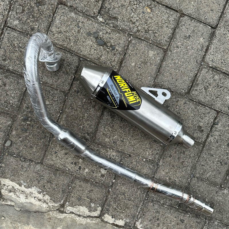 norifumi Escapamento Tubo Silenciador De escape XR 150/200 KLX 140/150 BF L S RF KSR pro 110 So Calif CRF 150/230 Wr155 Motocicleta FMF De Foguete
