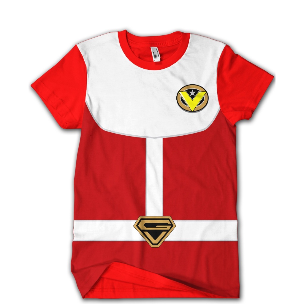 Camiseta Tokusatsu Super Sentai Serial Dai Goggle-V (Five) Código De ...