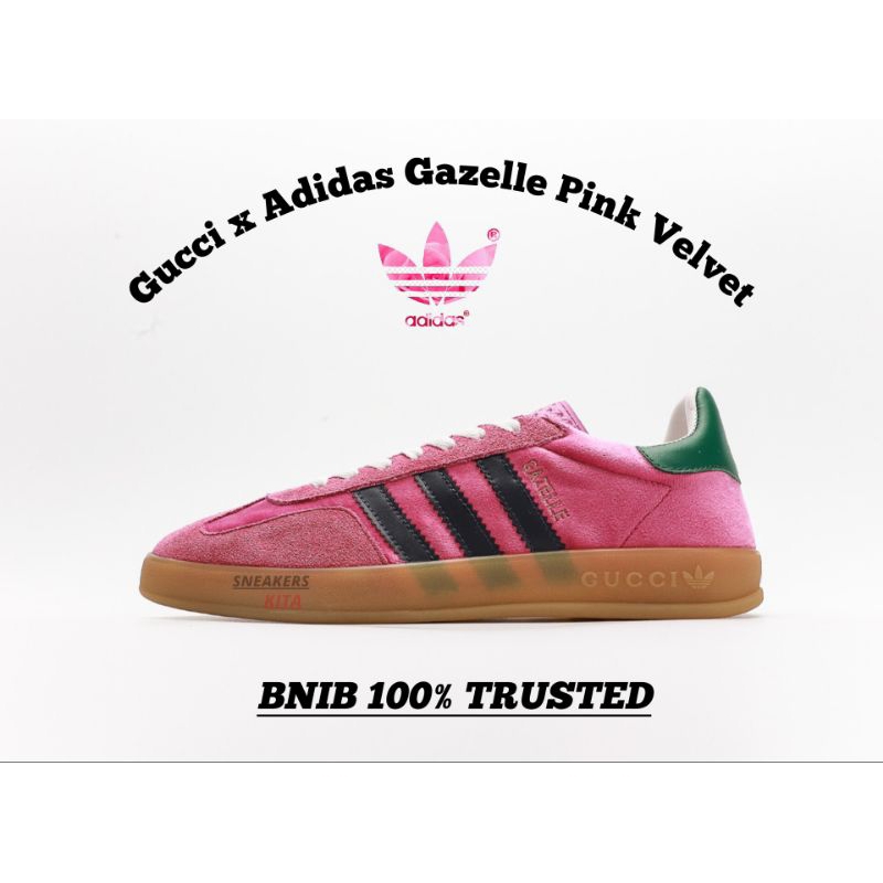 Adidas rosa outlet veludo