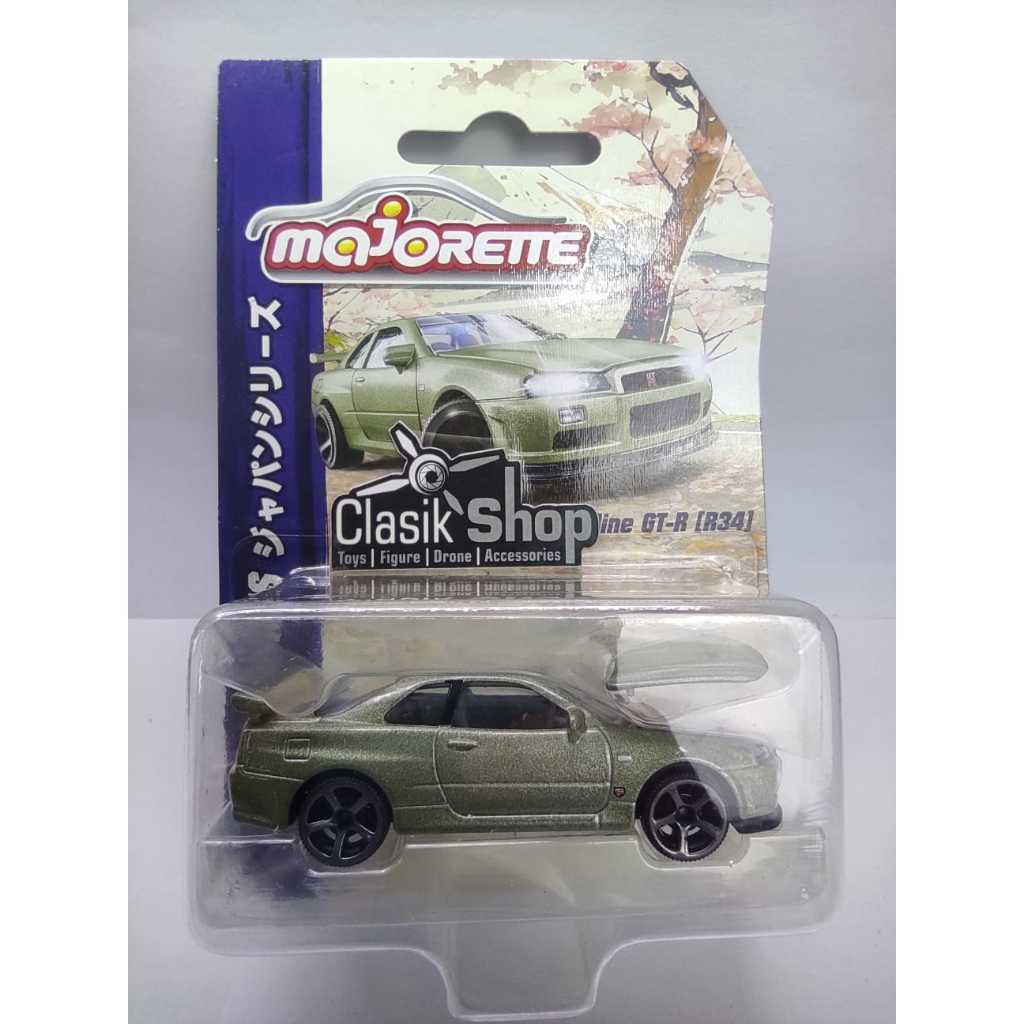 Majorette Japan Series Nisan Skyline GT-R (34) Chase Car Raro