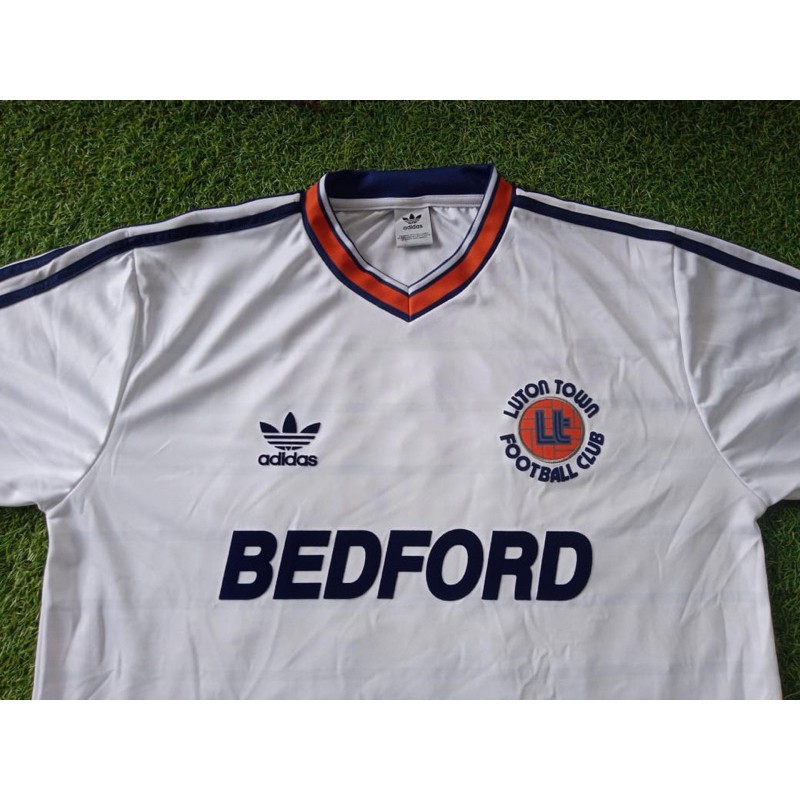 Lu ton Cama Da Cidade Ford White Retro Vintage Ball Jersey