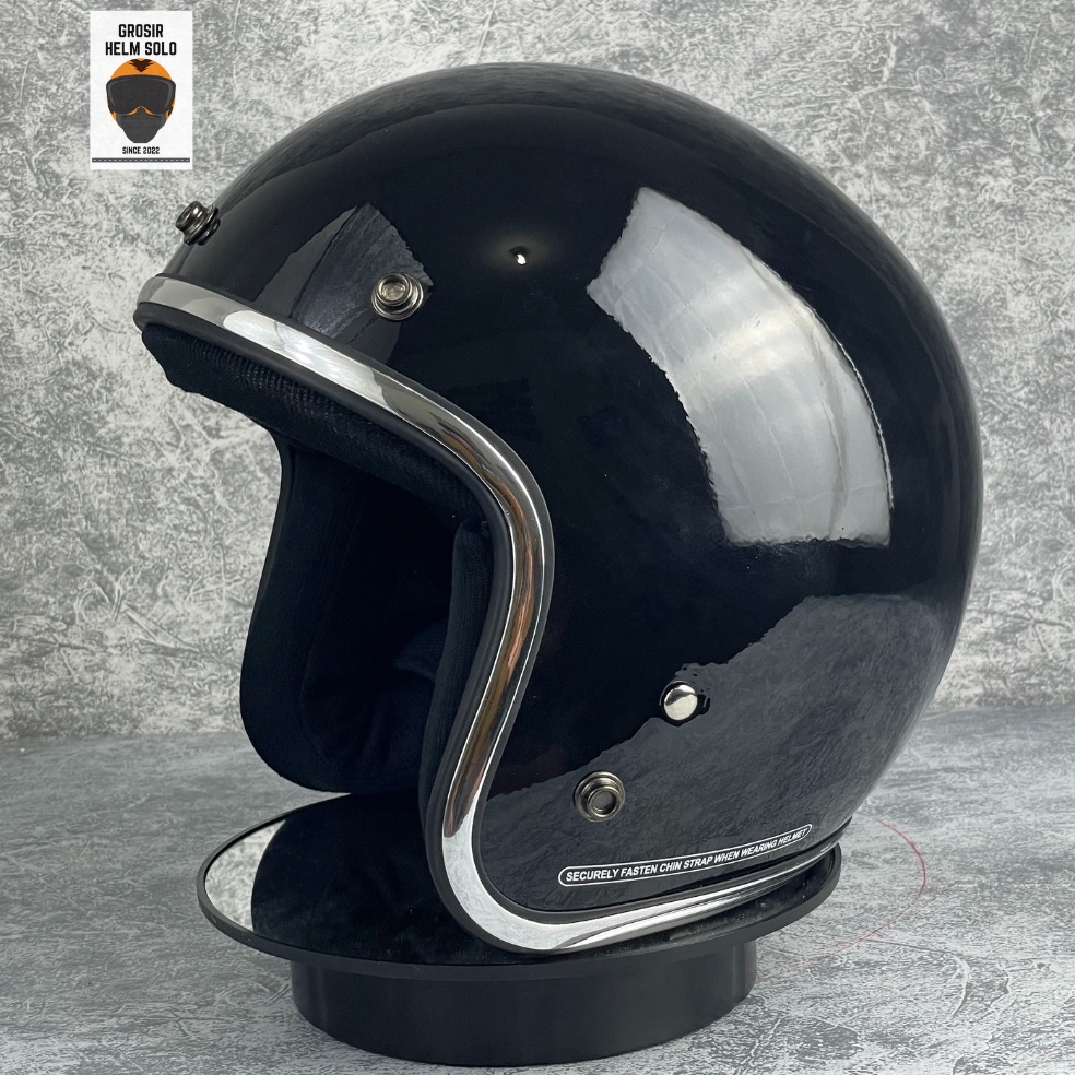 St0k B4nyak BOGO Capacete Lista De Crome RETRO Adulto Última SNI