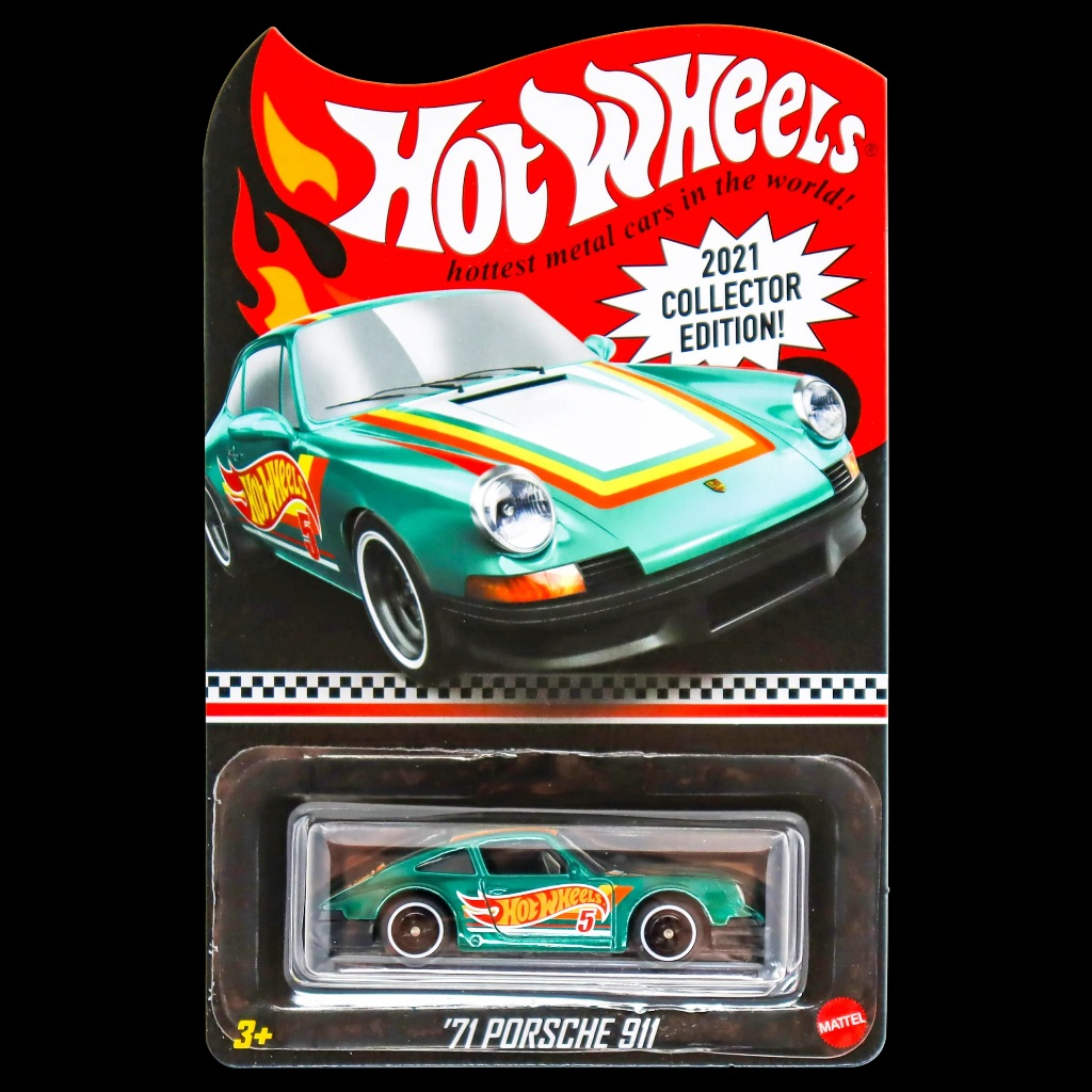 Hotwheels Rodas Quentes 71 Porsche 911 Coletores Edição 2021 Mail In