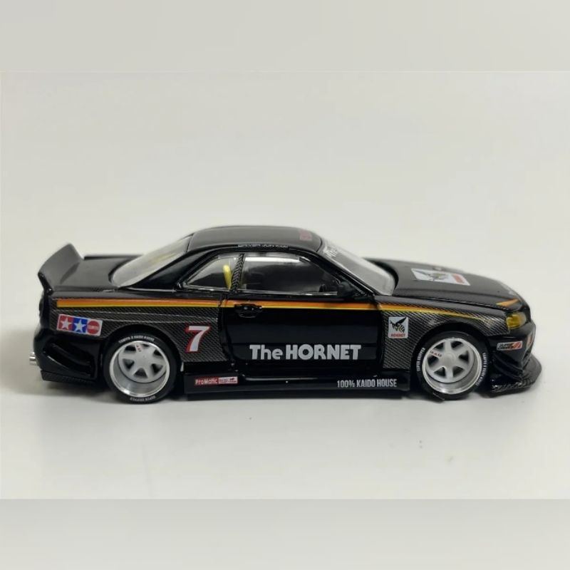 Mini GT Kaido House Nissan Skyline-R R34 O Hornet Selado | Shopee