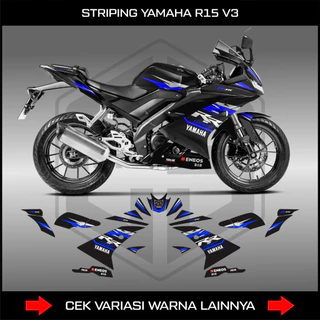 Decalque YAMAHA YZF R15 V3 Ao Vivo KRT RR/STICKER/STOCK DECAL Motorcículo