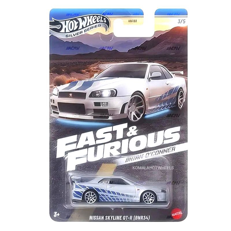 Hot Wheels Velozes E Furiosos 2025 Brian O'Connor Toyota Supra