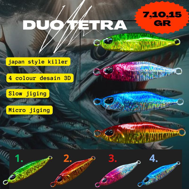 DUO Metal Jig Drag Metal Cast Tungsten