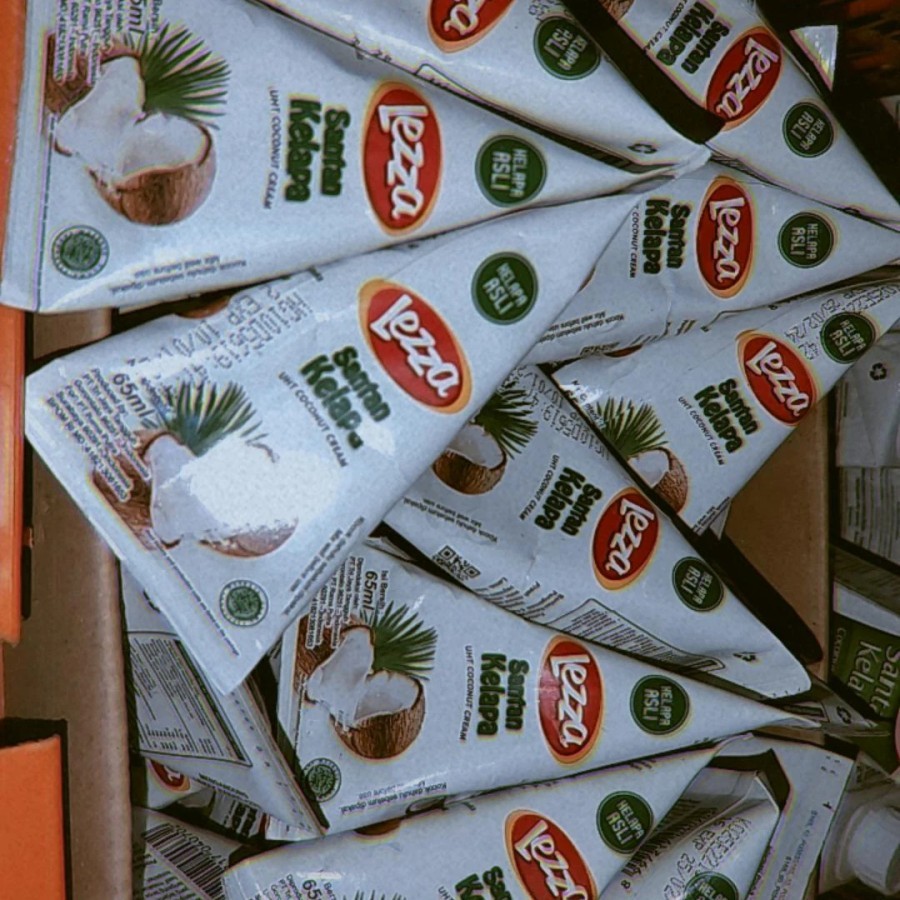 Venda Lezza Coconut Milk Original 65ml 1 Caixa Contém 36 Unidades De ...