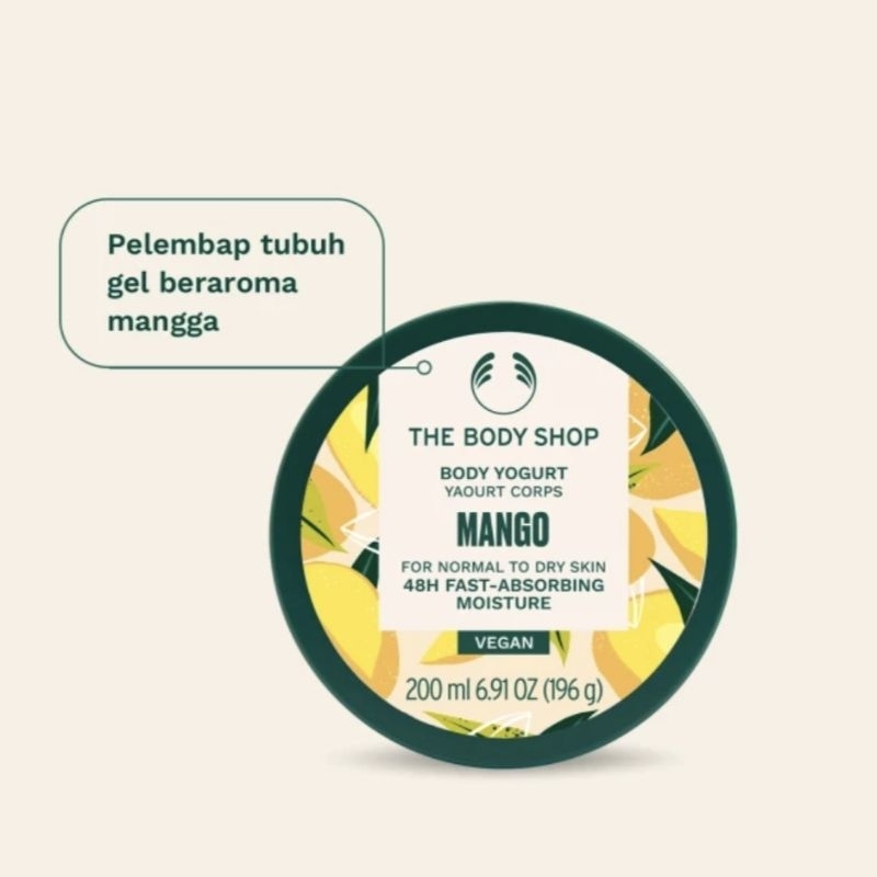 Iogurte Corporal Manga Tbs The Body Shop 200ml (Nova Embalagem