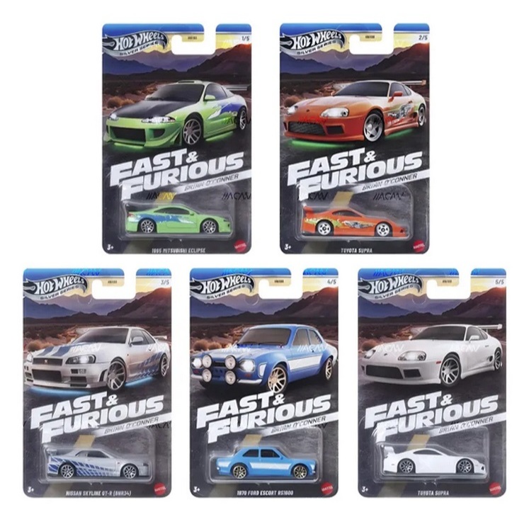 Variedade Temática Hot Wheels Velozes E Furiosos 2025 Mix 1H-Brian