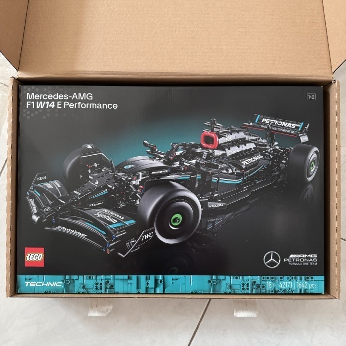 Desempenho Lego 42171 Mercedes-AMG F1 W14 E